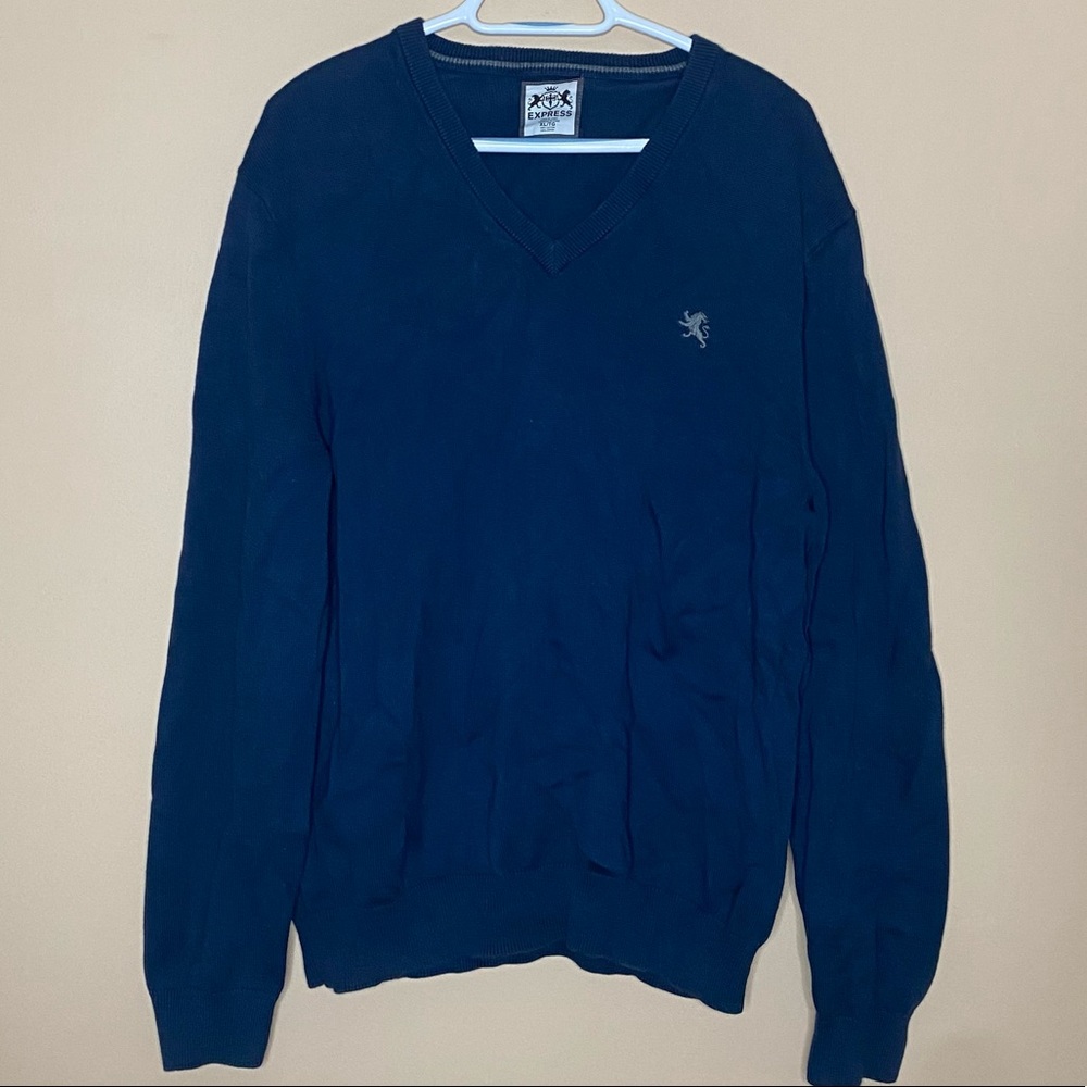 XL Blue mens Express Sweater